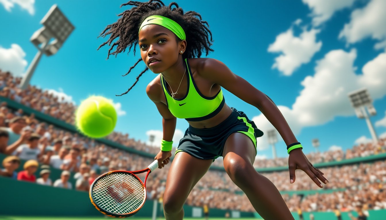 Coco Gauff: der kometenhafte Aufstieg eines jungen Tennisstars