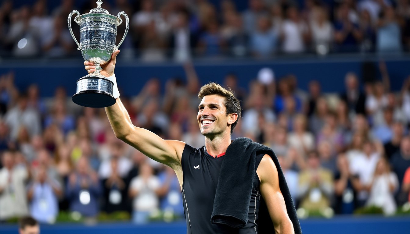Entdecken Sie die inspirierende Reise von Dominic Thiem, einem der Tennis-Weltmeister. Erleben Sie von seinen vielversprechenden Anfängen bis zu seinen Erfolgen auf dem Platz die Höhepunkte seiner Karriere und seinen Aufstieg zu den Höhen des internationalen Tennis.