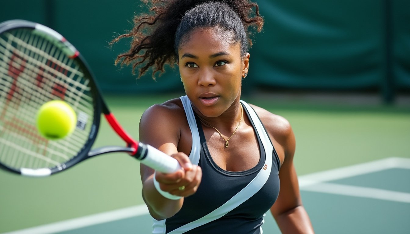 Entdecken Sie die inspirierende Reise von Naomi Osaka, Tennismeisterin und Ikone des Frauensports. Entdecken Sie ihren Einfluss auf die Tennisszene, ihre bahnbrechenden Siege und ihr Engagement für soziale Gerechtigkeit, die sie zu einer Ikone im zeitgenössischen Frauenfeld machen.