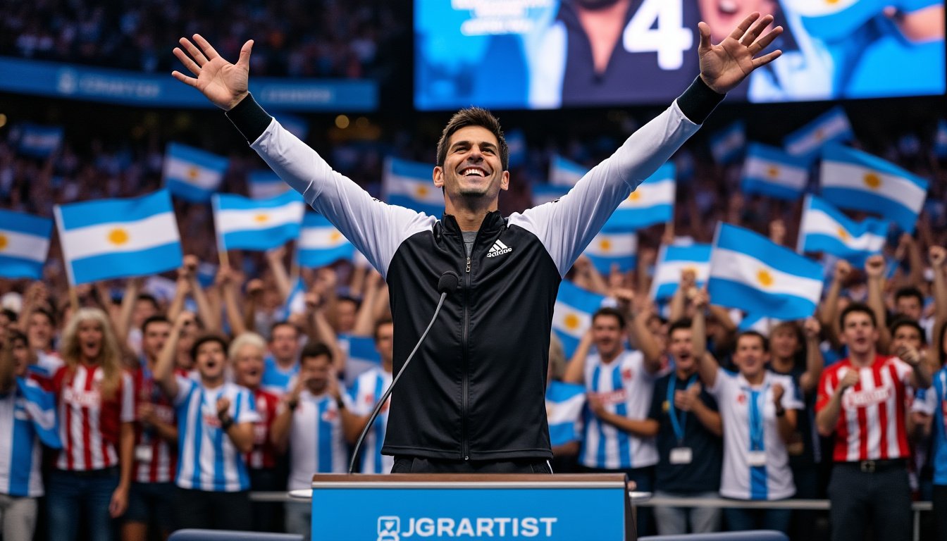 Entdecken Sie die außergewöhnliche Reise von Juan Martin Del Potro, einem argentinischen Tennisspieler, der die Welt des Sports mit seinen unvergesslichen Leistungen, seinen Kämpfen auf dem Platz und seiner Widerstandsfähigkeit angesichts von Widrigkeiten faszinierte. Tauchen Sie ein in seine Geschichte, seine Meilensteinsiege und den Einfluss, den er auf den Tennissport hatte.