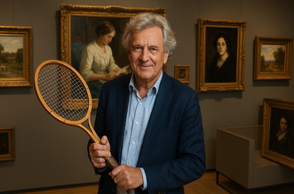 De la Terre Battue à la Toile : La Réinvention Artistique de Wojtek Fibak 🎨🎾